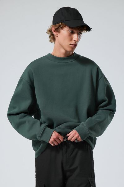 Men Store Relaxed Heavyweight Sweatshirt Hoodies & Sweatshirts Black