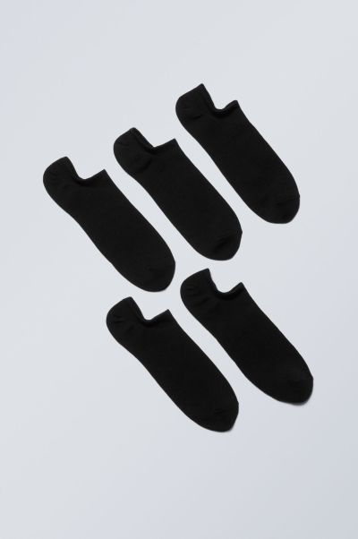 Sturdy White 5-Pack Ankle Socks Men Socks